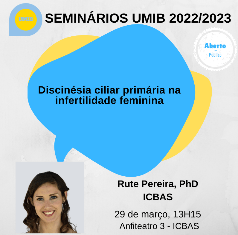 Seminário UMIB 2023 - Discinésia ciliar primária na infertilidade feminina