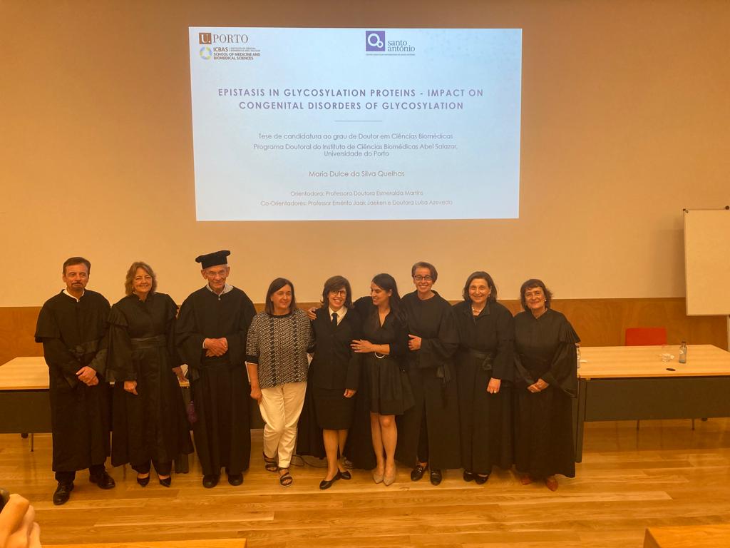 Maria Dulce da Silva Quelhas has accomplished her PhD degree!