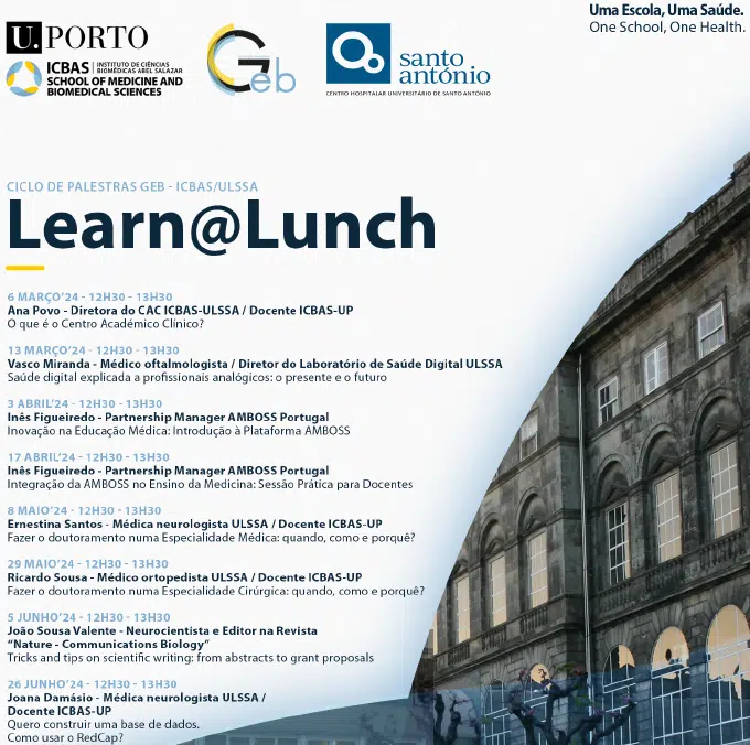 Learn@Lunch - Tricks and Tips on scientific writing: from abstracts to grant proposals