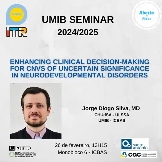 Seminars UMIB 2025 – Enhancing clinical decision-making for CNVs of uncertain significance in neurodevelopmental disorders