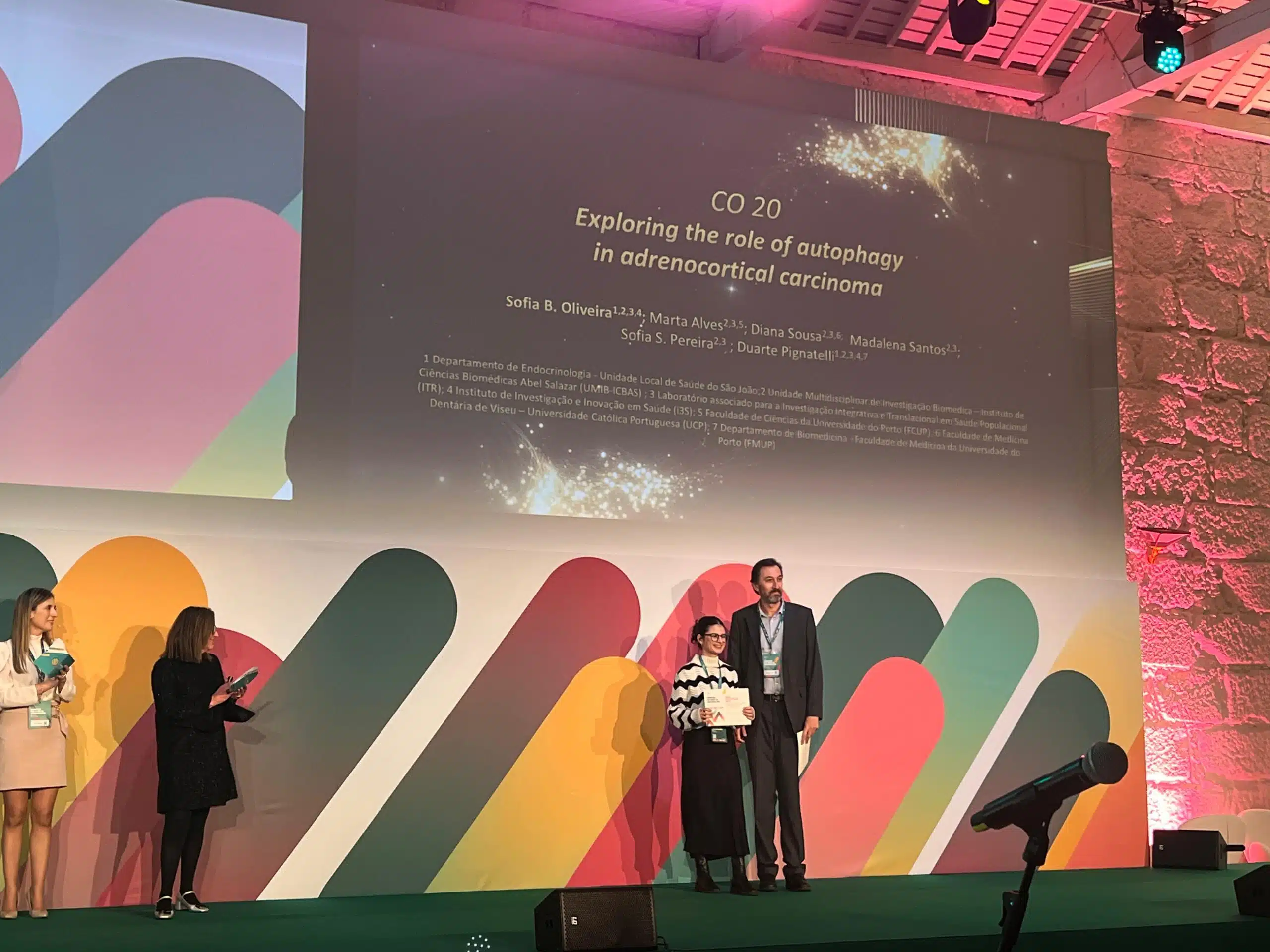 UMIB Doctoral Student Wins Basic Research Award at the Portuguese Endocrinology Congress 2025