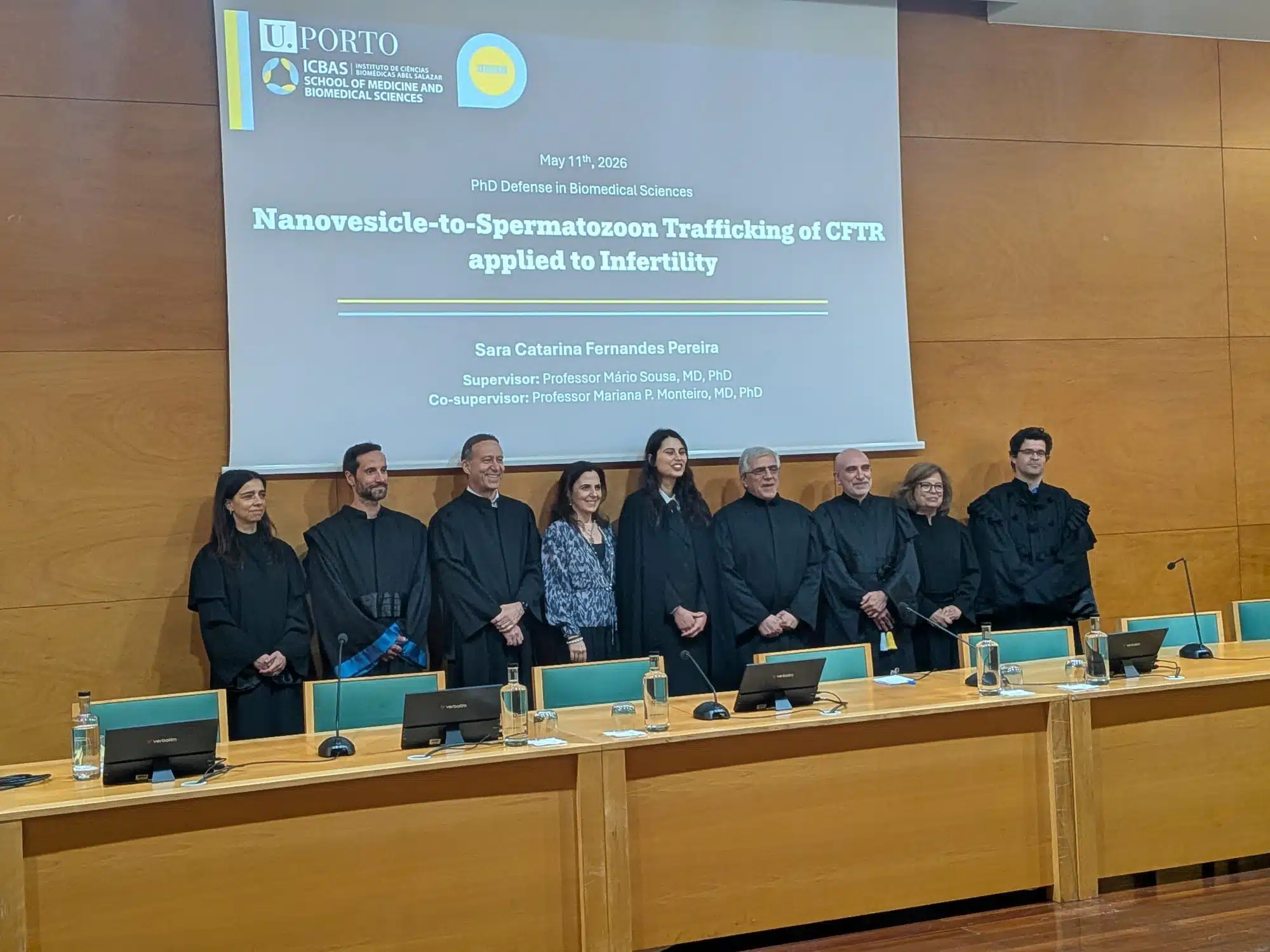 Sara Pereira earns her PhD